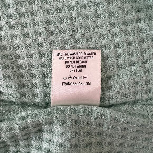 Francesca's Alya Womens Short Sleeve V Neck Pullover Top XL - Picture 6 of 8